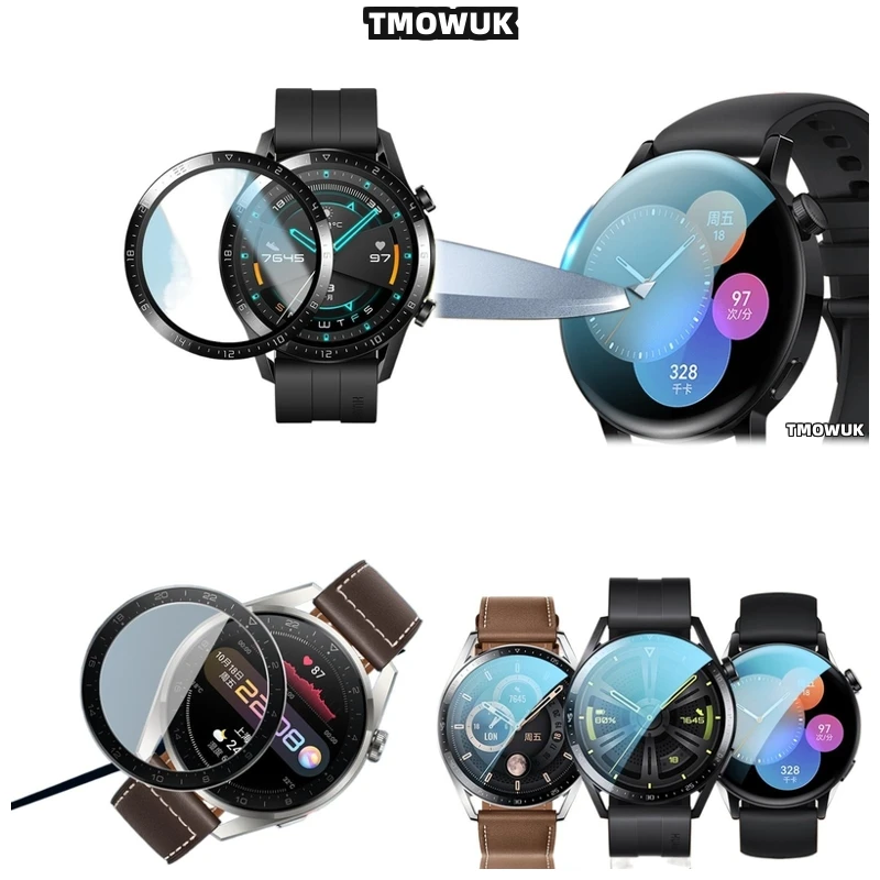 

For Huawei WATCH GT2 GT3 GT4 GT5 Pro Cyber Ultimate 41 42 43 46mm HD Screen Protector Tempered Glass Anti - Scratch 9H