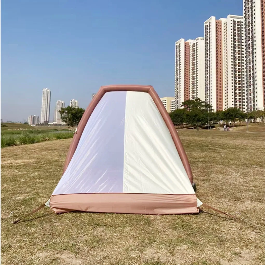 1-2 Person Small PVC Inflatable Bracket Waterproof Outdoor Camping Tent for Four Seasons