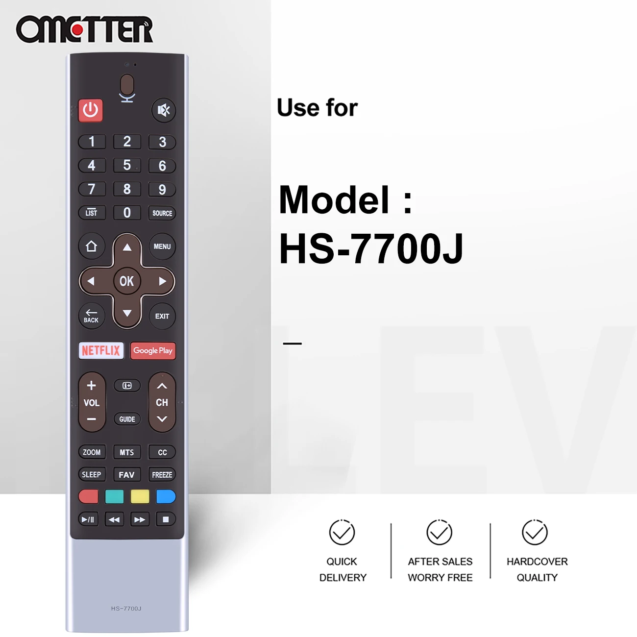 Original Voice TV Remoe Control For Skyworth Coocaa Android Smart TV 58G2A G6 E6D E3D S5G Netflix Google Play HS-7700J HS-7701J