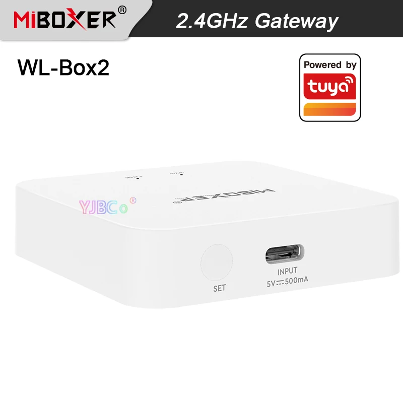 

Miboxer WL-Box2 2.4GHz Gateway Wifi controller DC5V compatible with IOS/Andriod system Wireless APP/Remote/voice Control