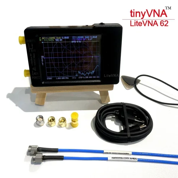 Original Hugen 50kHz ~ 6.3GHz tinyVNA - LiteVNA 62 2.8