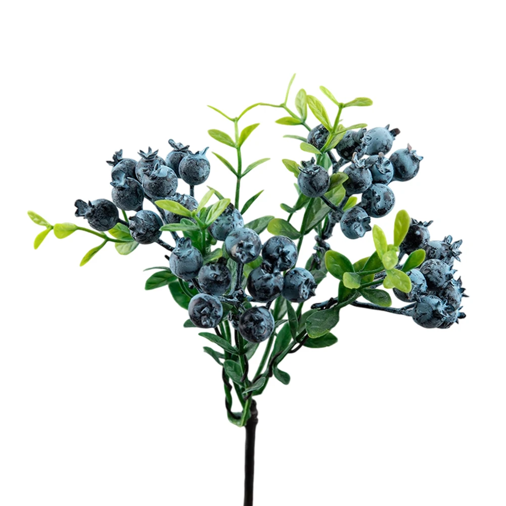 Colorful Decoration Wedding Decor Home Decoration Long Lasting Beauty Realistic Floral Design Simulation Berry Blooms