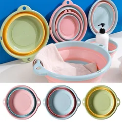 Multi-purpose Portable Washing Up Bowl Lightweight Portable Basins for Kitchen Travel Hiking Camping Picnic Cleaning Tool