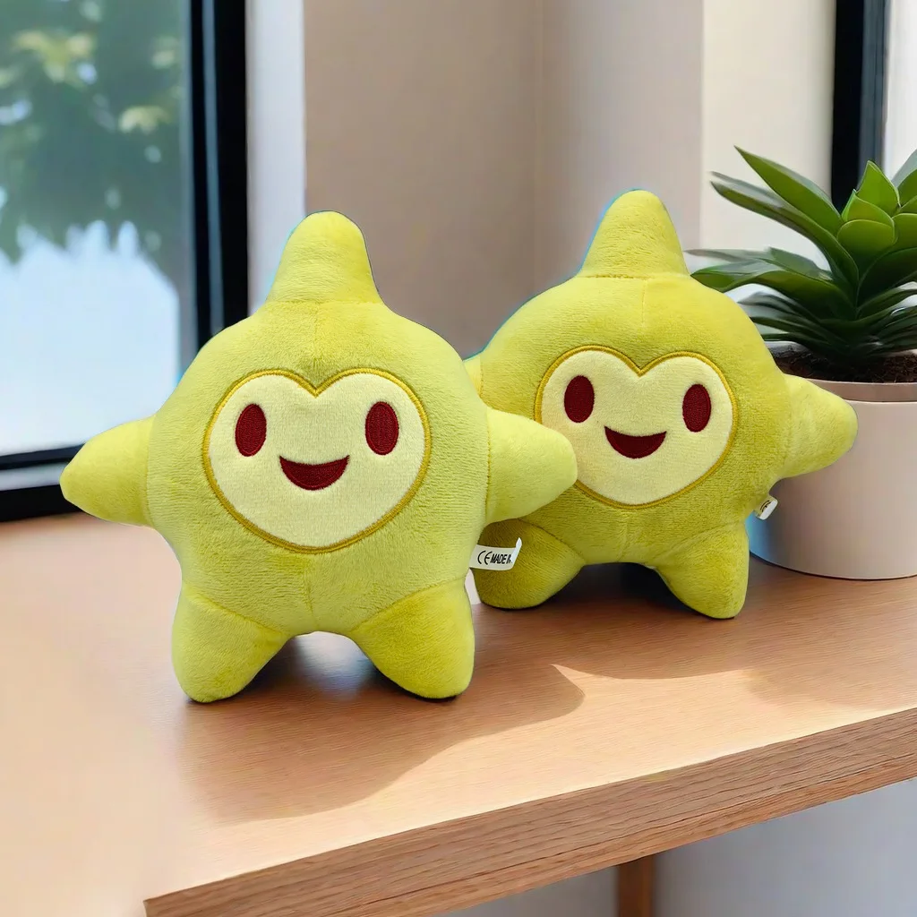 Adorabile Lucky Wishing Star peluche bambola morbido peluche cuscino Kawaii accompagna il sonno giocattoli di peluche decorazione della casa regali