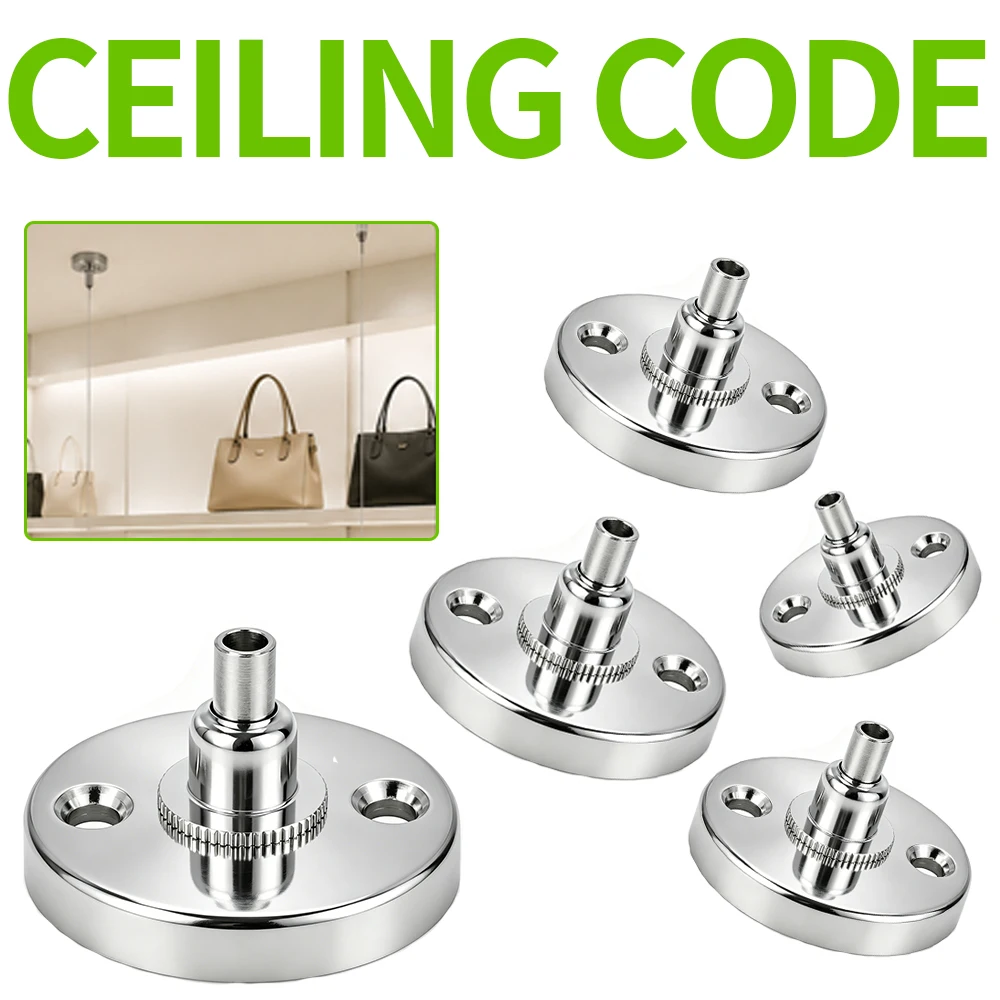 Ceiling Code Fixed Suspension Accessories Suitable for1-2mmSteel Wire Rope For Pendant Lights And Lighting Fixtures Accessories