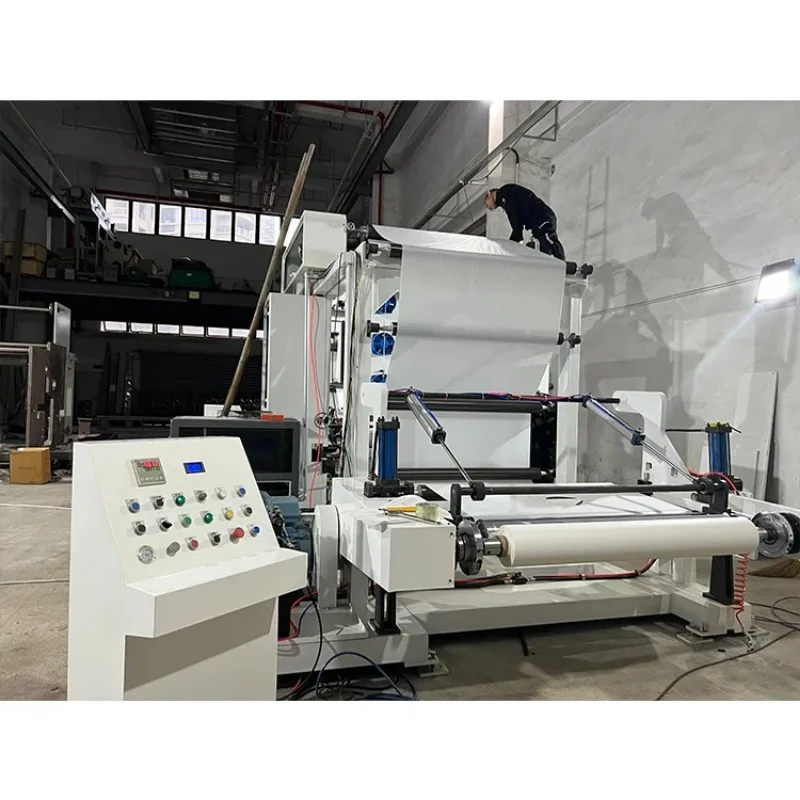 Automatic Wax Paper Machine Double Side Wax Coating Machine High Speed Bopp Adhesive Tape Making Machine Price for Sale