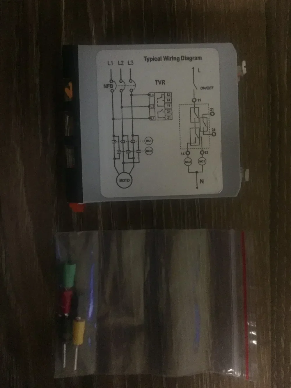 new original tvr2000-1 three-phase power protector goldair relay  replace of TVR-3812