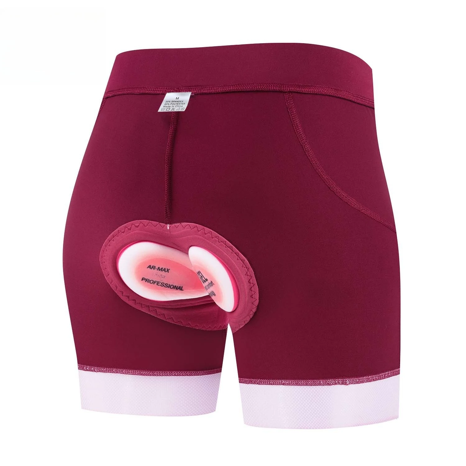 

Women's Shock Absorbing Cycling Shorts with Gel Pad Breathable Hiking Compression Bike Shorts for Long Distance Riding