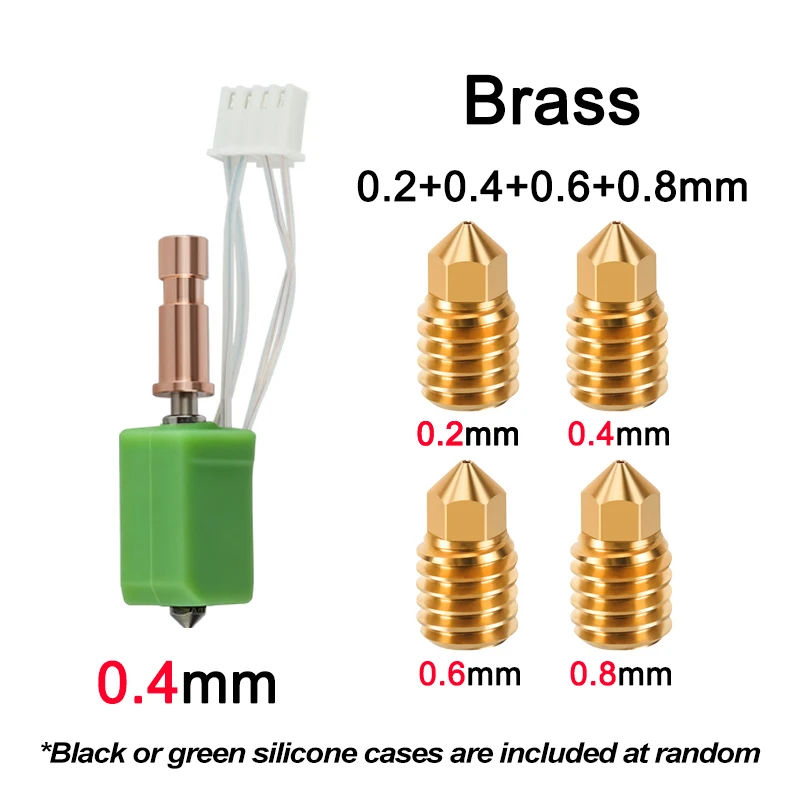 Upgrade Hotend Keramikdüse für Anycubic Kobra S1/Kobra S1 Combo S1C 3D-Drucker 24V 48W Schnellheizung 3D-Drucker Zubehör