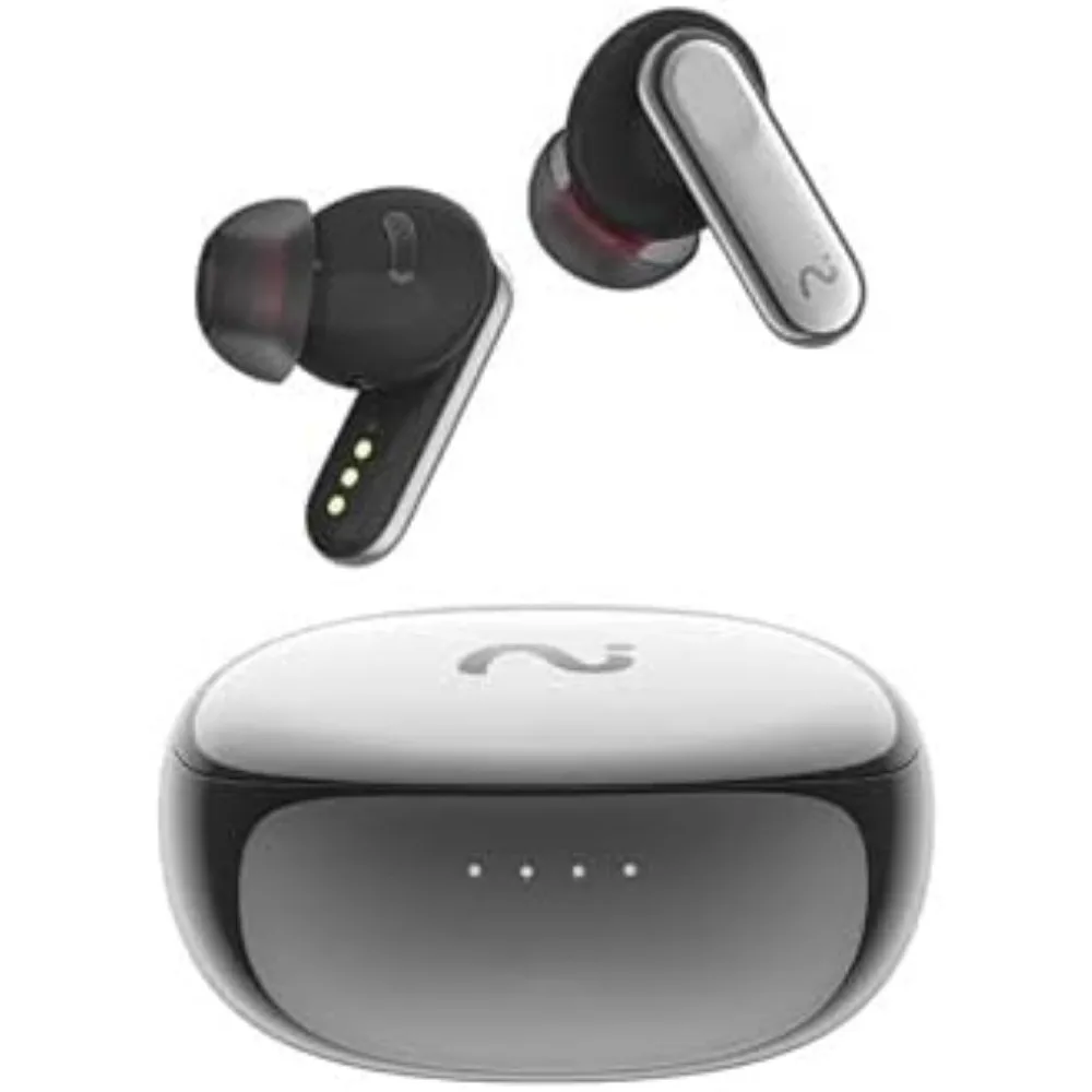 4-in-1 AI Smart Earbuds: Noise Cancelling, Voice Recorder, Translator, Transcriber, IPX5 Waterproof, 40H Battery Life (Renewed) view 5