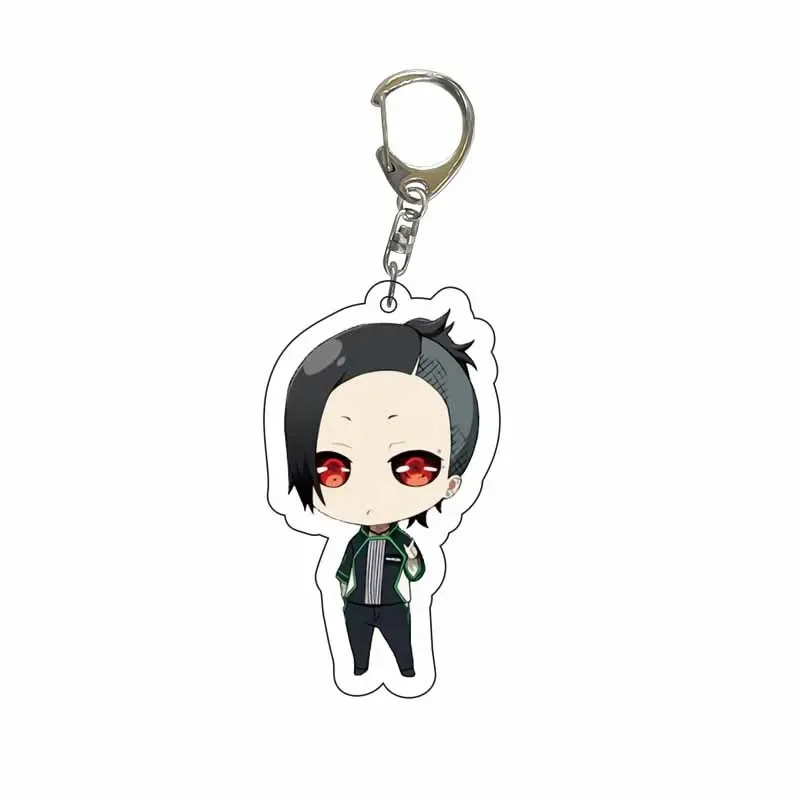 Anime Tokyo Ghoul Kaneki Ken Keychain Cosplay Acrylic Key Chain Pendant Keyring Prop