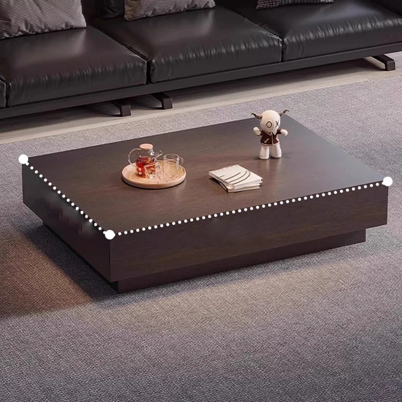 

Moving Writing Coffee Table Decoration Luxury Modern Wood Designer Organizer Side Table Dinner Couchtisch Living Room Furniture