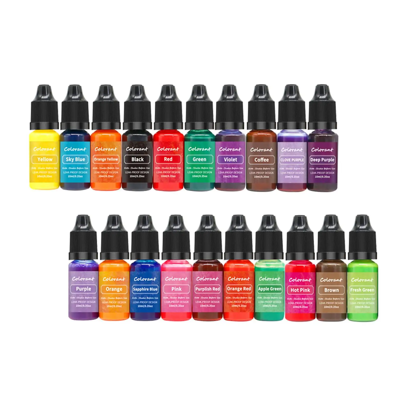 キャンドルカラー染料、大豆キャンドル、キャンドル作り用顔料染料、石鹸カラー、20個