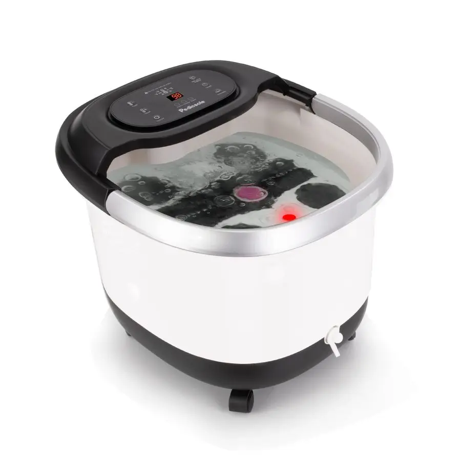 

All in One Foot Spa Motorized and Heated Massager Enjoy The Same Foot Spa at Home Heat, Bubble Jets, Pedicure Stone, Motorized M
