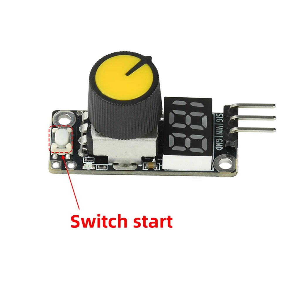 Elektronischer Drehzahlregler für 4-Draht-Lüftermotorsteuerung DC 3-24V mit Startschalter Echtzeit-Drehzahlanzeige Einzelsatz oder Großpackung – Detail 11
