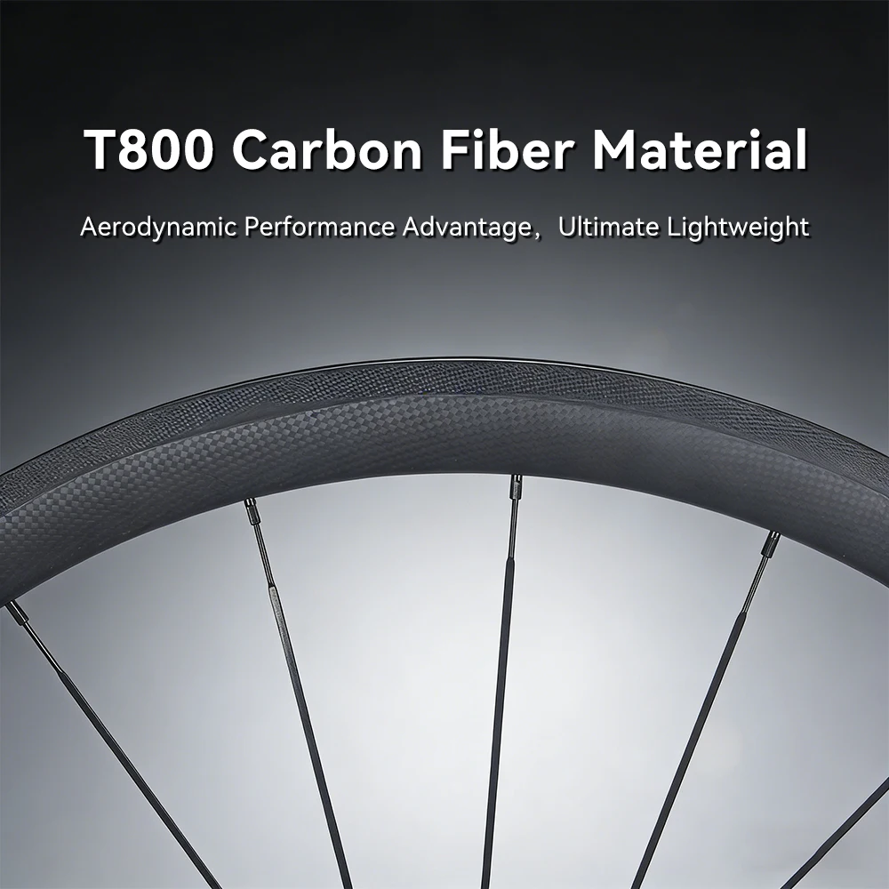 700C Rennrad-Carbon-Laufradsatz für Fixed Gear mit Flip-Flop-Naben von NOVATEC, 38mm 50mm 60mm 88mm Tiefe, 23mm Breite, Clincher-Fahrradlaufradsatz – Detail 4