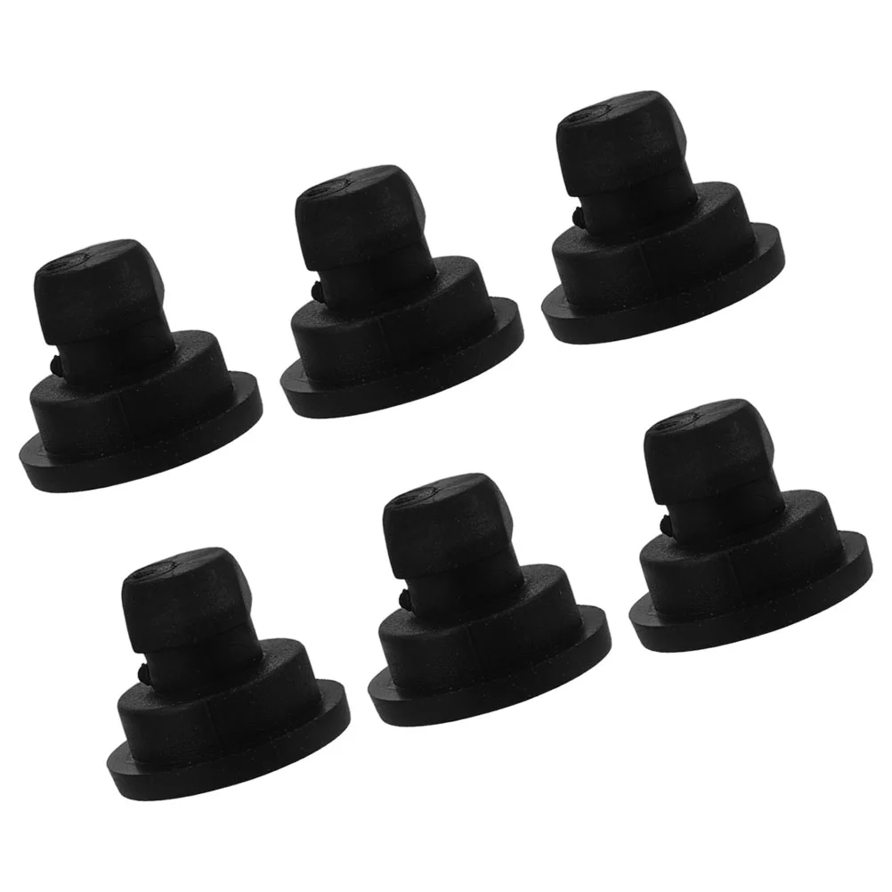 6 Pcs Rice Cooker Foot Plug Rubber Feet Bumper Silicone Warming Tray Soft Bumpers Floor Mat Small Replacement for