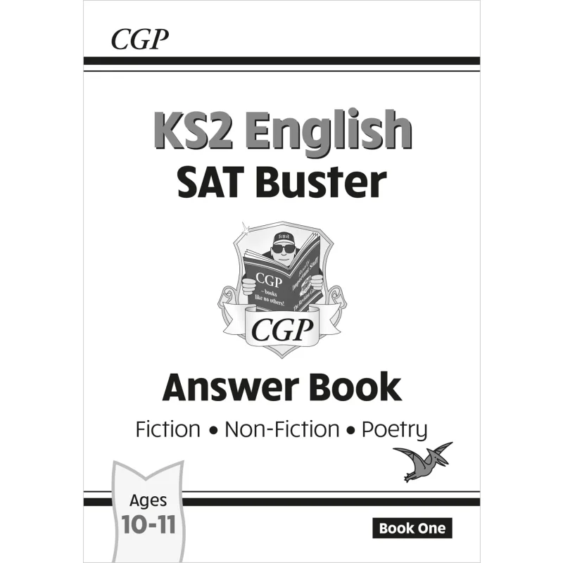 KS2 English Reading SAT Buster Answer Book 1 For The 2025 Tests CGP Books Coordination Group Publications 9781782948339 Book