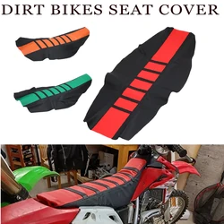 Motorcycle Pro Ribbed Rubber Gripper Soft Seat Cover For KTM For HUSQVARNA For HONDA For YAMAHA Dirt Bike Off Road Motocross