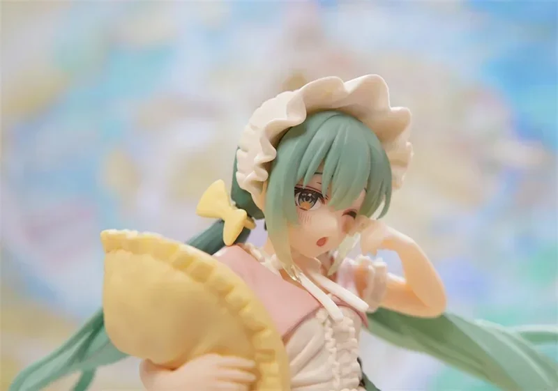 Hatsune Miku Original Action Figures Wonderland Sleeping Beauty Ver Kawaii Girl Figurines Pvc Collection Model Statue Kids Gift