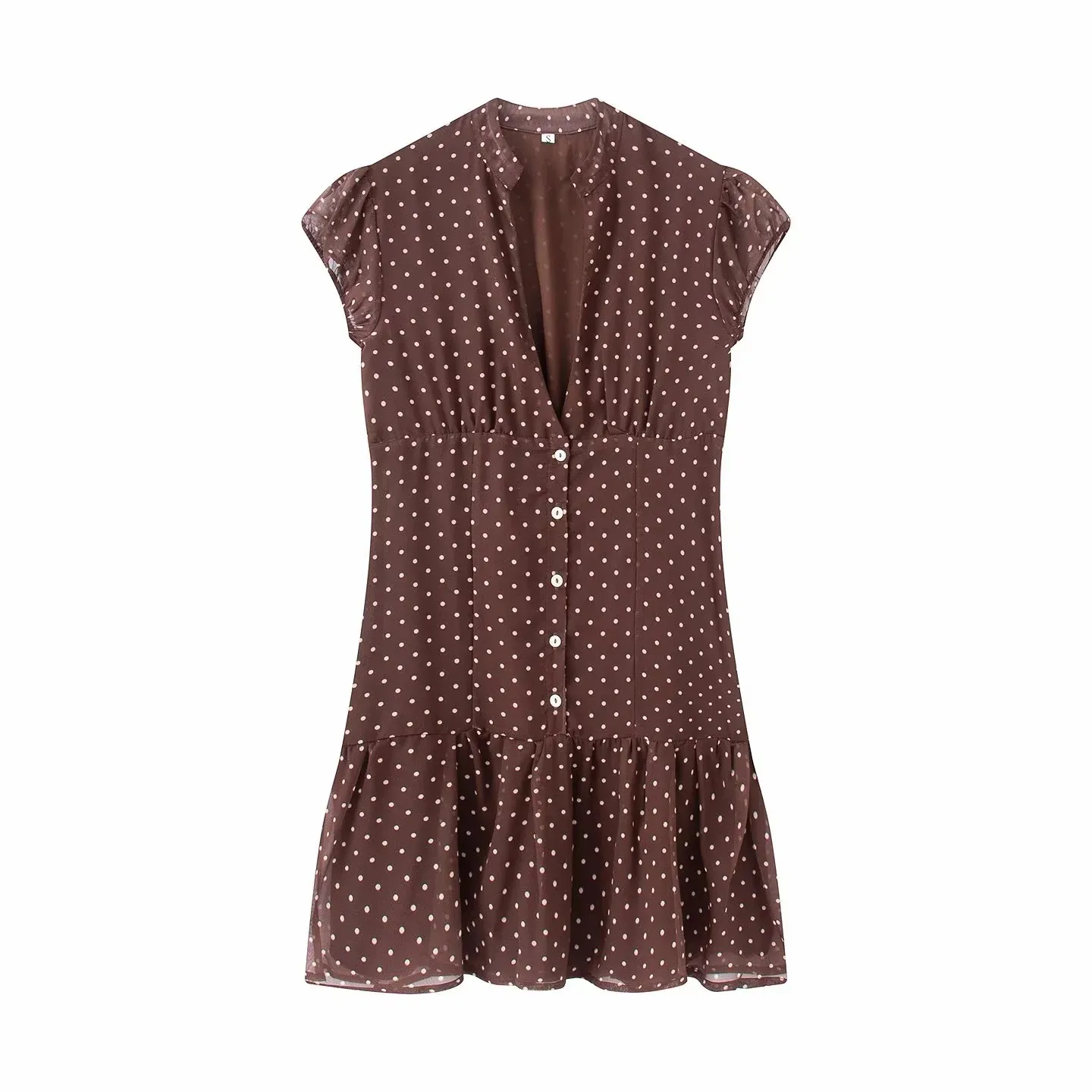 Damen Vintage Sexy Langes Kleid Party Leoparden-Strandkleid Modisches Damenkleid für Frühling und Sommer Elegantes Kleid – Detail 5