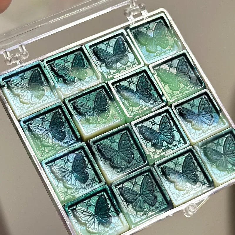 Lacquer Wax Butterfly Series Lacquer Wax 15pcs Approximately 25g Handmade DIY Lacquer Coin Invitation Envelope Sealing Paste