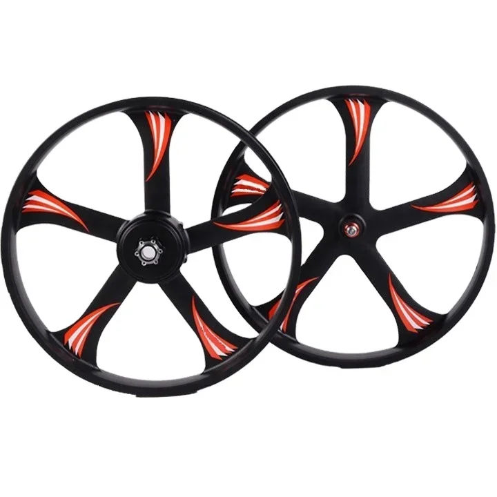 wholesale 26 inch 5 spoke  bike wheels bicycle snow  bike mag wheels