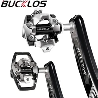 Pedales de bicicleta de montaña BUCKLOS, Pedal de MTB autoblocante para plataforma de pie SHIMANO SPD M8100 M8020, pedales duraderos con Clip para MTB con tacos