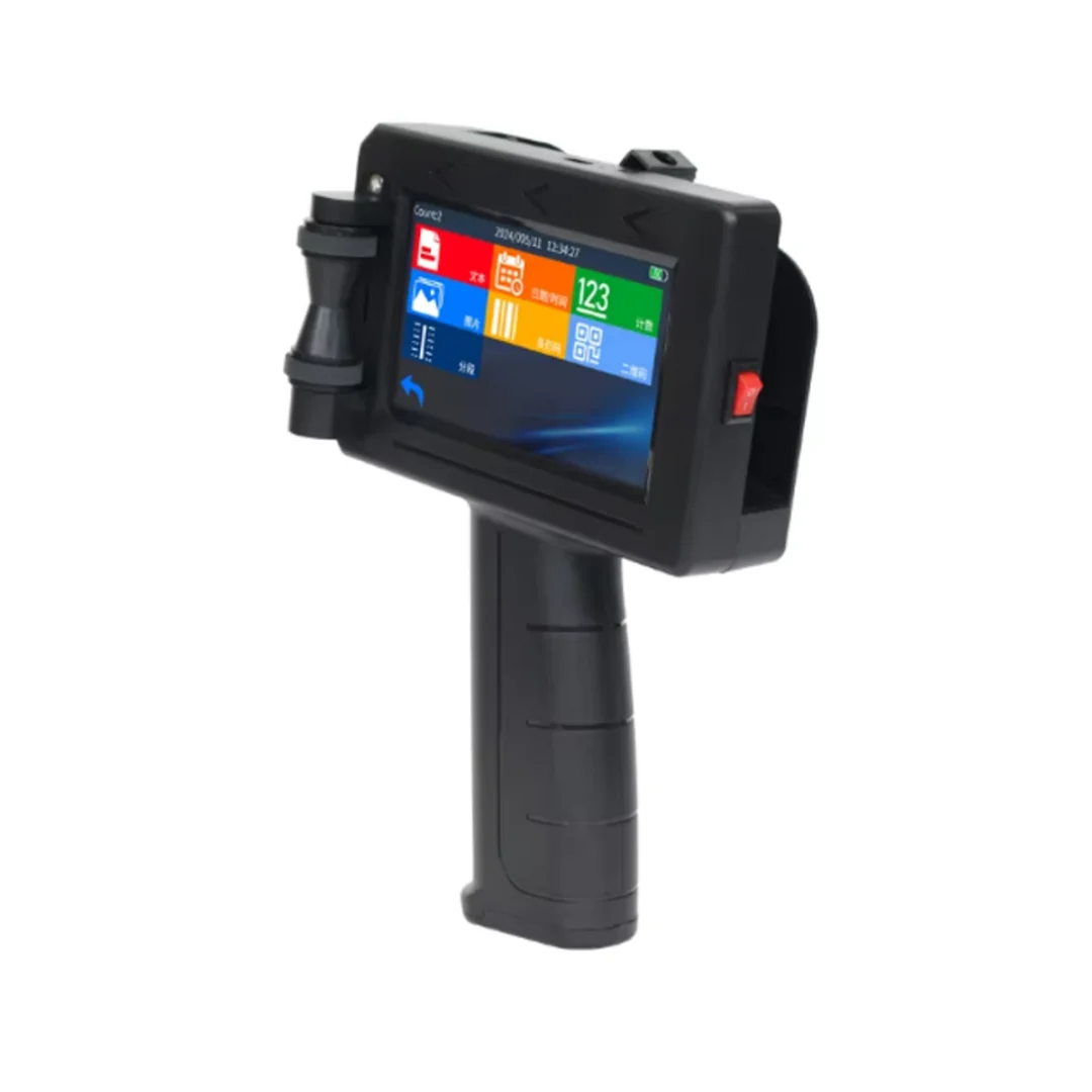 For Factory Direct Hot Sale Portable Digital Inkjet Printer Mini Handheld Mobile DX7 for Flex Egg Expiry Date Batch Code Display