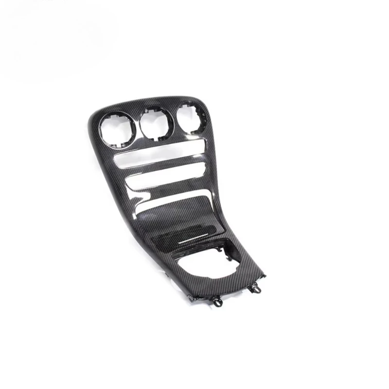 

Carbon Fiber Center Console Dashboard Replacement Fit for W205 C63 C-Class C200 C300 C180 C43 Interior Trim High Quality