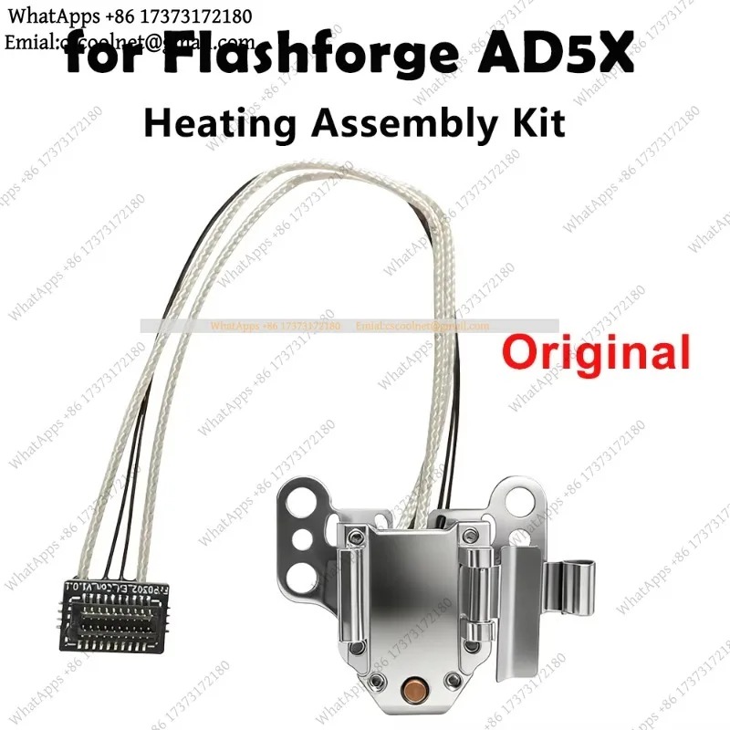 k3 Hotend Assembly with Heater Thermistor Temperature Sensor for Flashforge AD5X, 3D Printer Parts