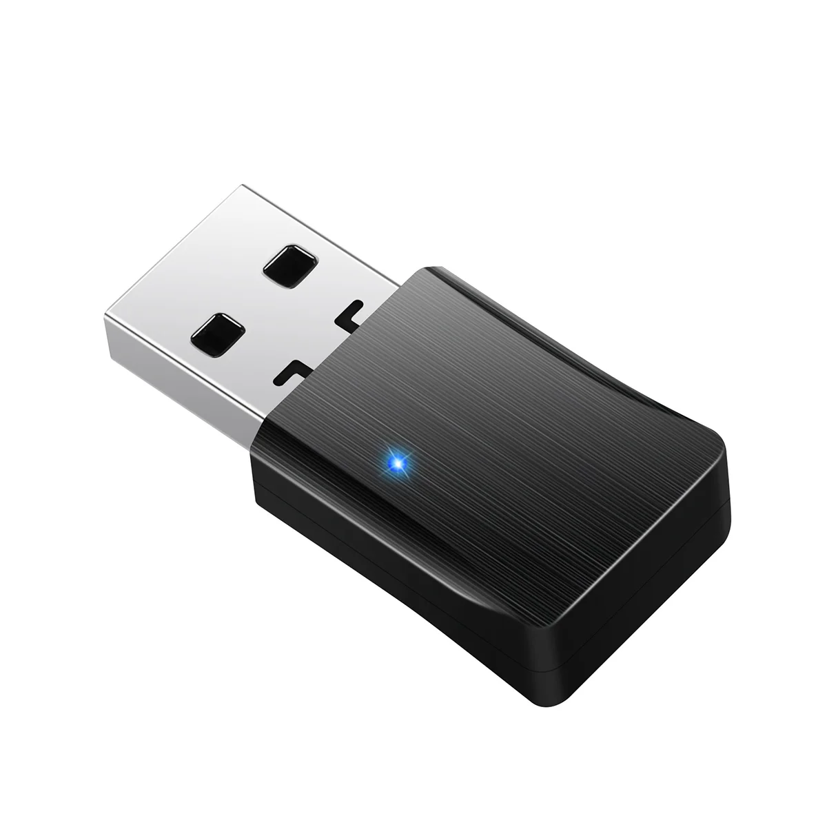 USB 차량용 블루투스 5.0 송신기 리시버, 미니 자동 무선 오디오 핸즈프리 통화 어댑터, 자동차 FM 라디오용