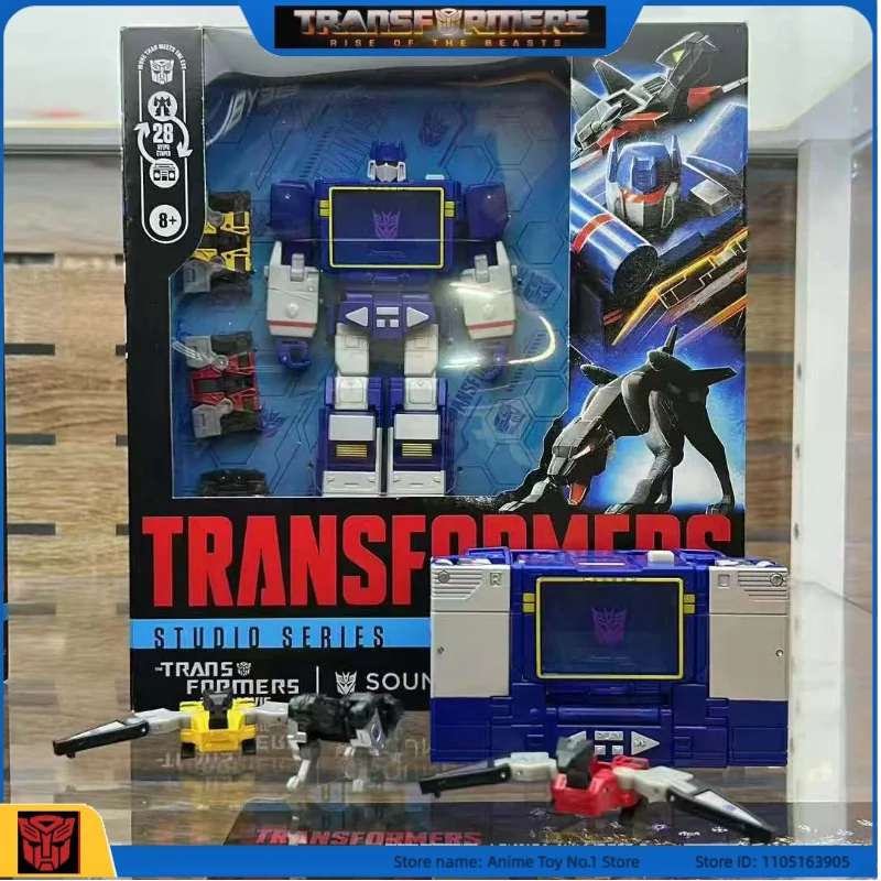 سلسلة استوديو لعبة محول المخزون SS86 Soundwave نموذج تحالف شخصية الحركة نموذج روبوت قابل للتحويل هدية قابلة للجمع #1