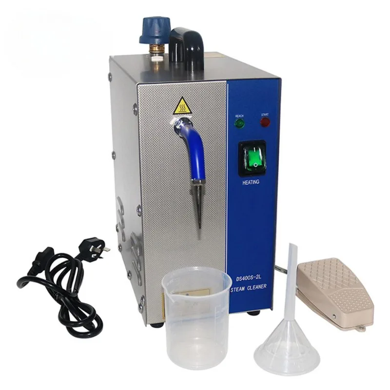 2L  Steam Engine 1300W Cleaner Steam Sprayer Small Steam Engine Gilding Tool for Jewelry Electroplating