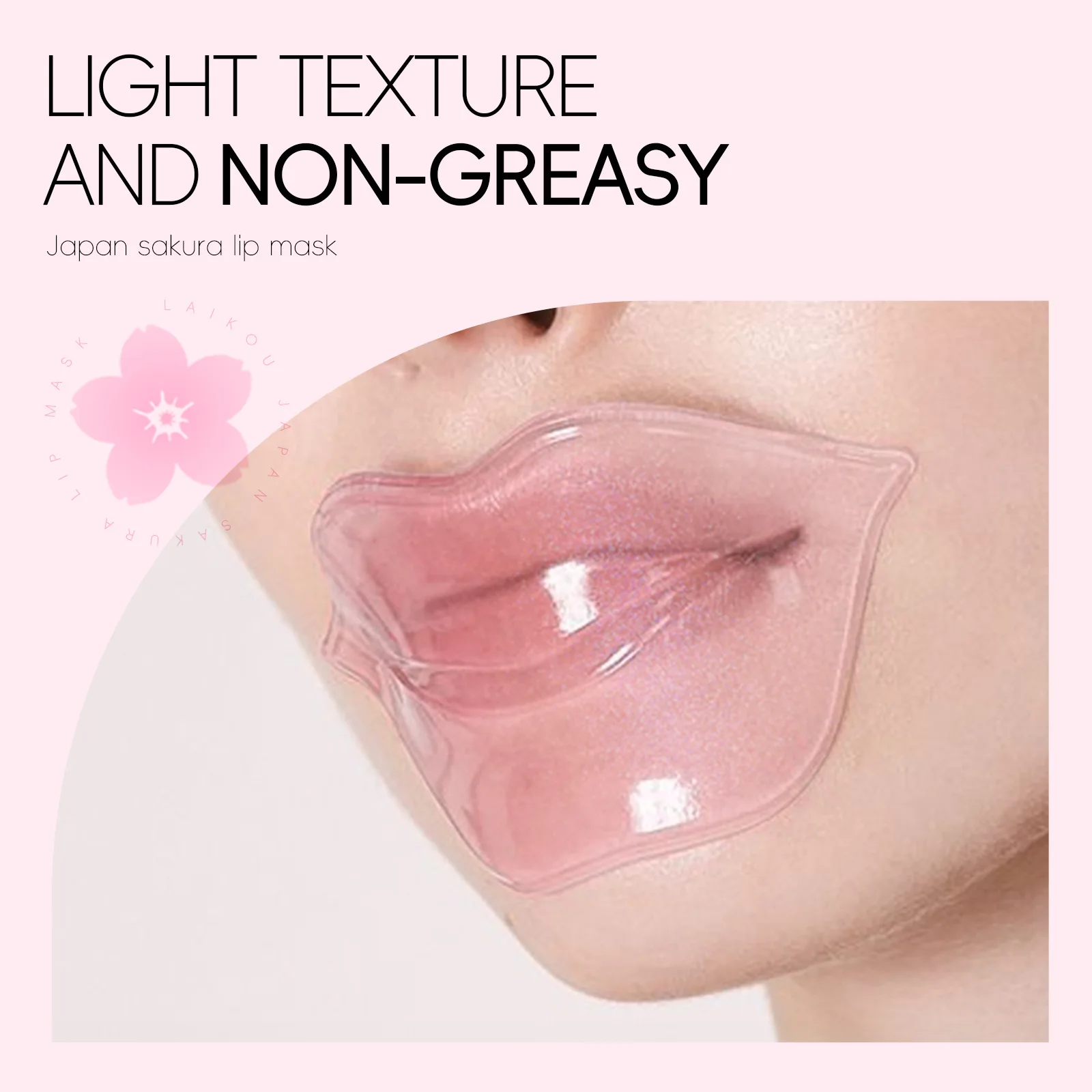 Sakura Hydrating Lip Mask Exfoliating Repairing Relieve Dryness Fades Fine Lines Moisturizing Nourishing Makeup Korean Lips Care
