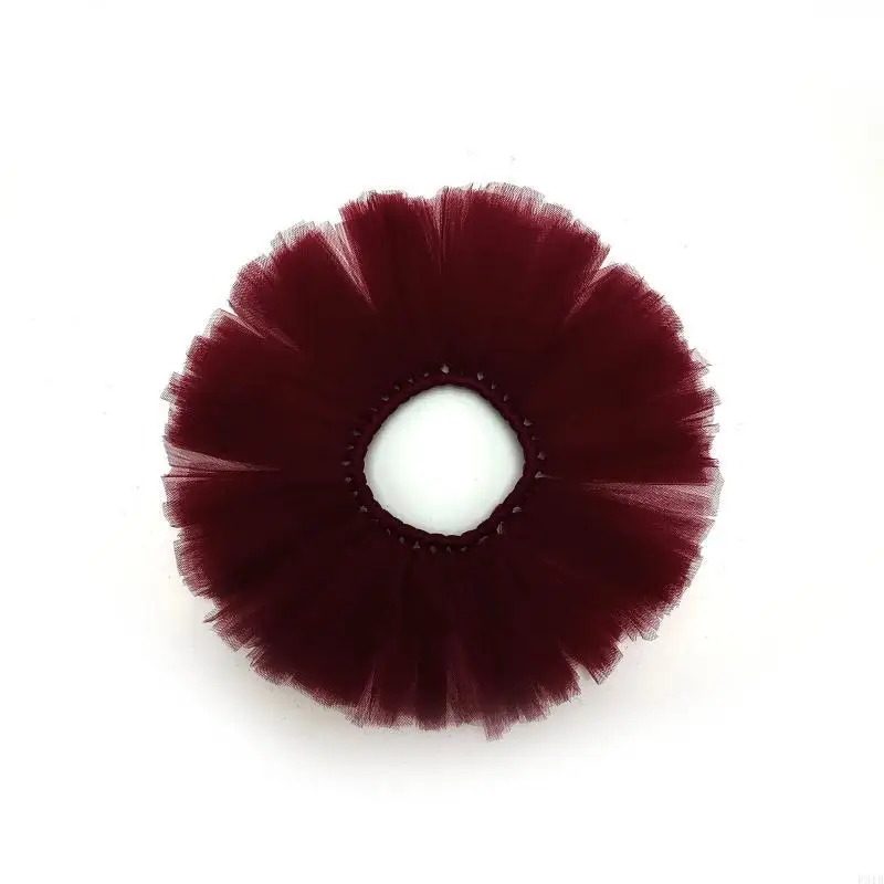 2 Pcs Newborn Photography Props Outfit Baby Tulle Tutu Skirts Headband Set Infants Photo Flower Hair Band P31B