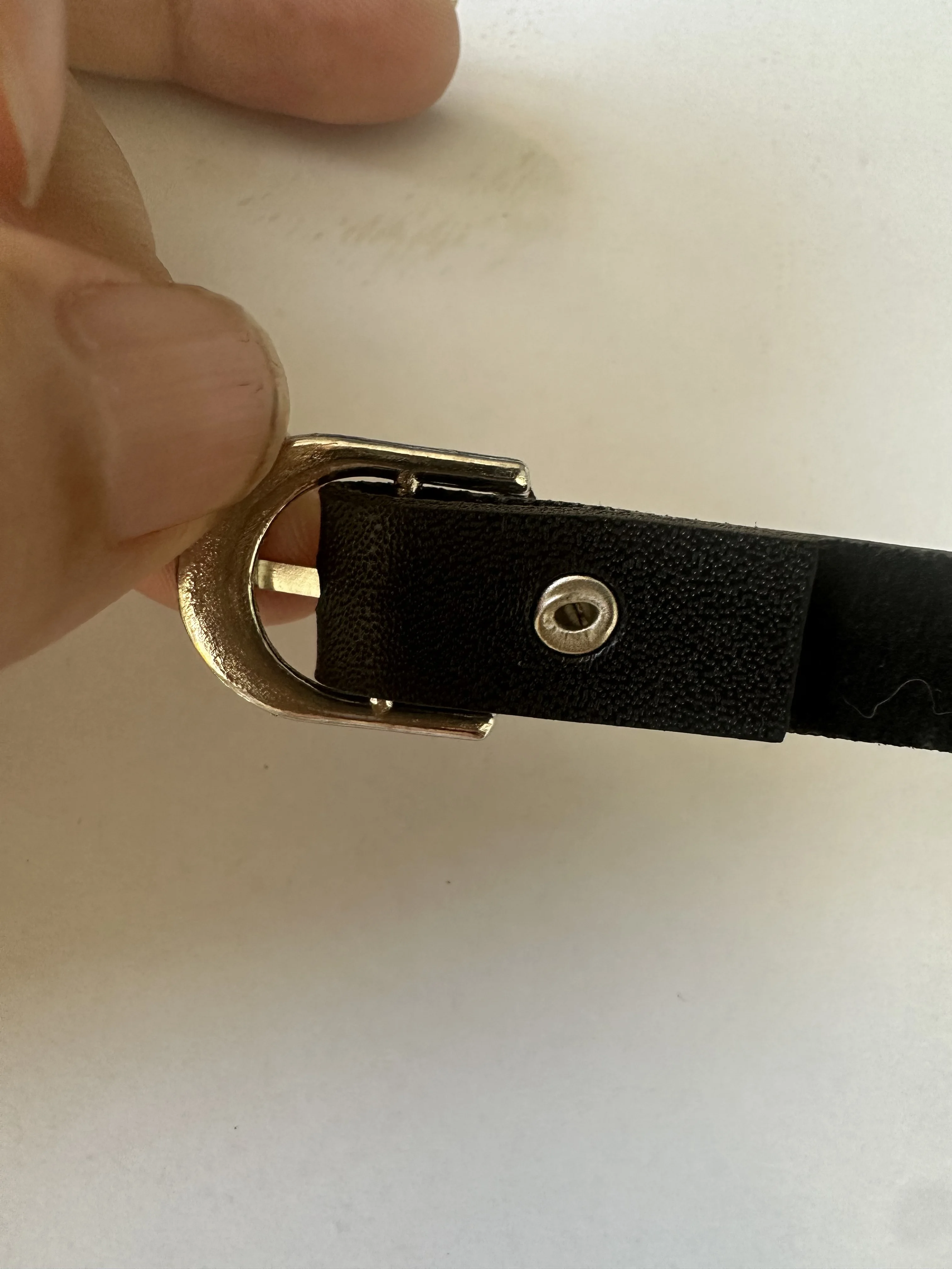 Preço com desconto crianças brinquedo artesanal id75 uf75 bjd boneca acessórios tipo simples cinto de couro 1 peça