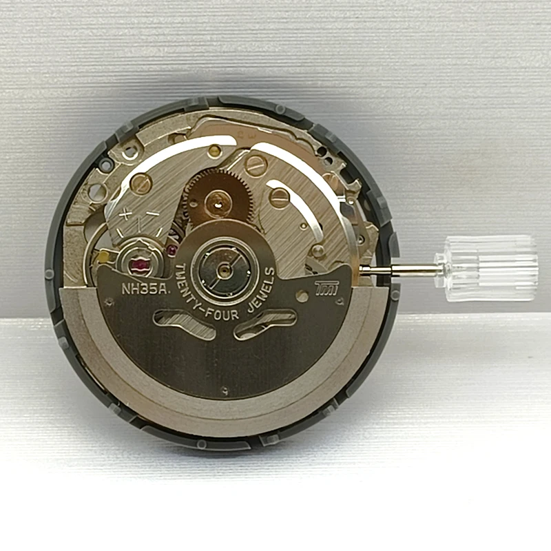 Corona de movimiento japonés Seiko NH35 NH35a a 3,8 o 3,0, caja SKX007 NH35, movimiento mecánico automático, piezas de reparación de reloj