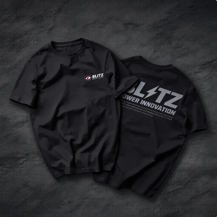 2026 Men Automotive Power Innovation Graphic T Shirt, Lightning Style Text Print Crew Neck Short Sleeve Tees, Black  Car Culture