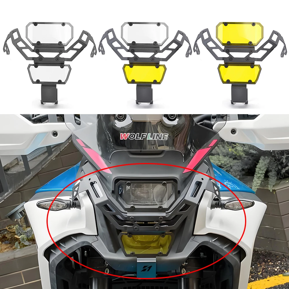 

For CFMOTO 450MT CF MOTO 450 MT 2024-2025 Motorcycle Headlight Protector Light Cover Protective Guard MT450