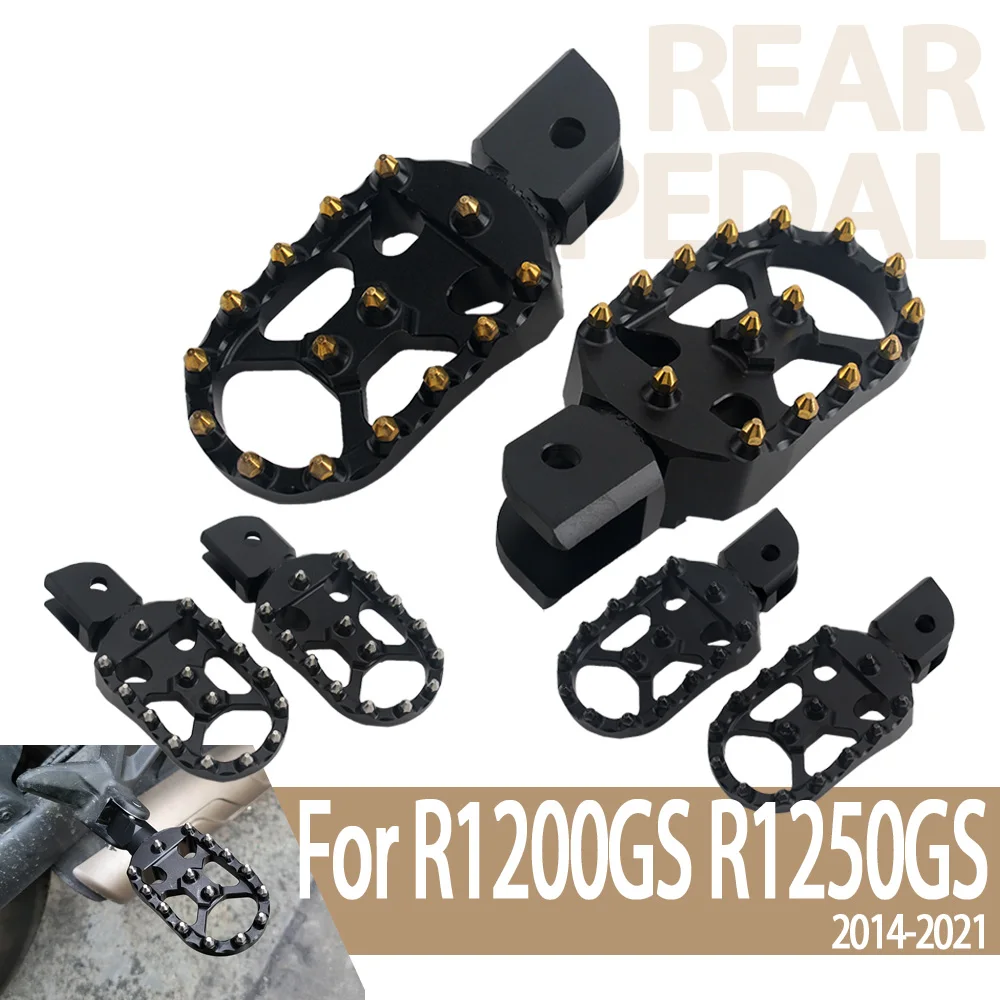 

Motorcycle Front Footrest 360 Degree Adjustable Foot Pegs FootPeg For BMW R1200GS R1250GS LC ADV R 1250 GS Adventure 2014-2021