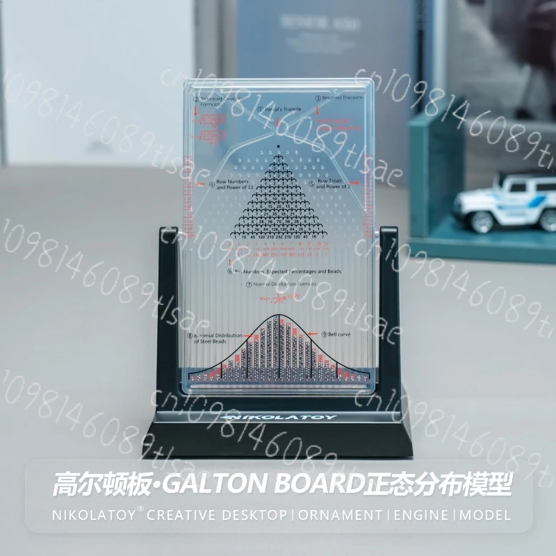 

STEM Certified Physics Teaching Aid - Galton Board Normal Distribution Model Probability Learning Tool