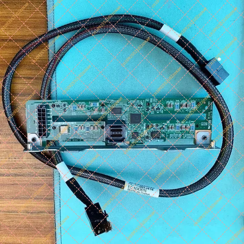 4 Bay 2.5 Inch SFF HDD SSD Backplane Board 00FJ755 00KA055 with Cables for IBM x3550 M5