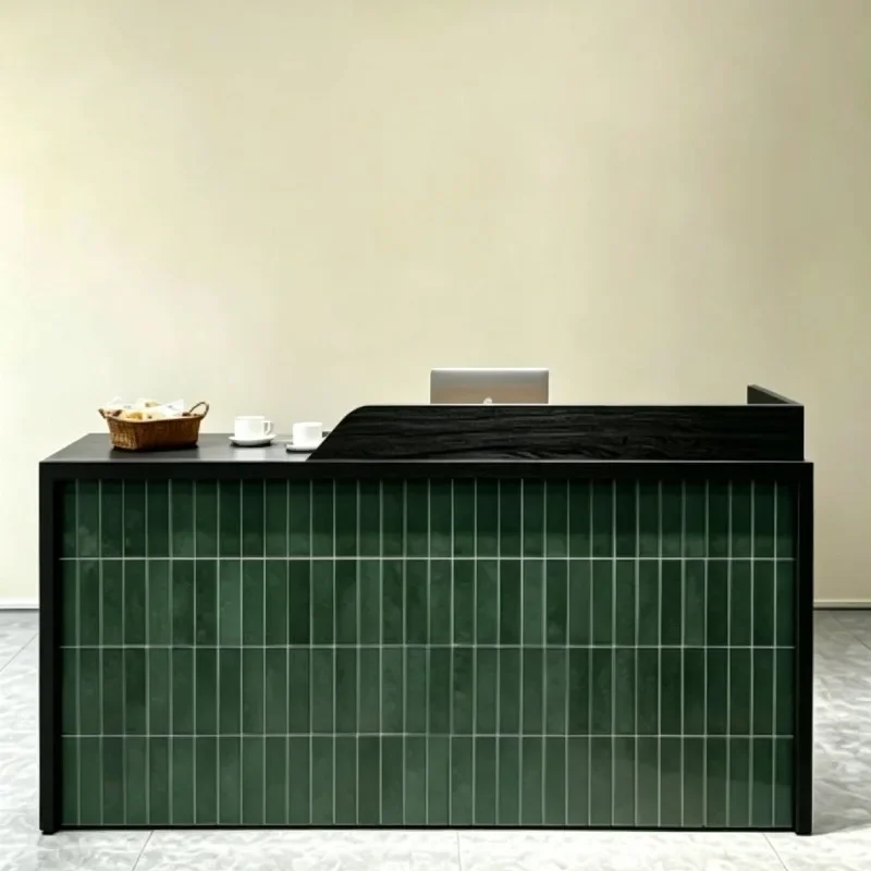 Checkout page Clothing Shop Bar Women's Clothing Buyer Shop Counter Shop Small Lime Stone Antique Front Desk
