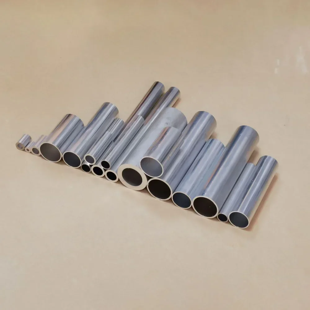 Imagem -06 - Corte de Alumínio Customizável do Tubo Faça Você Mesmo Customizável od 36 mm Espessura 0.250.5 mm 2-6.5 mm Longos 5000 Pcs