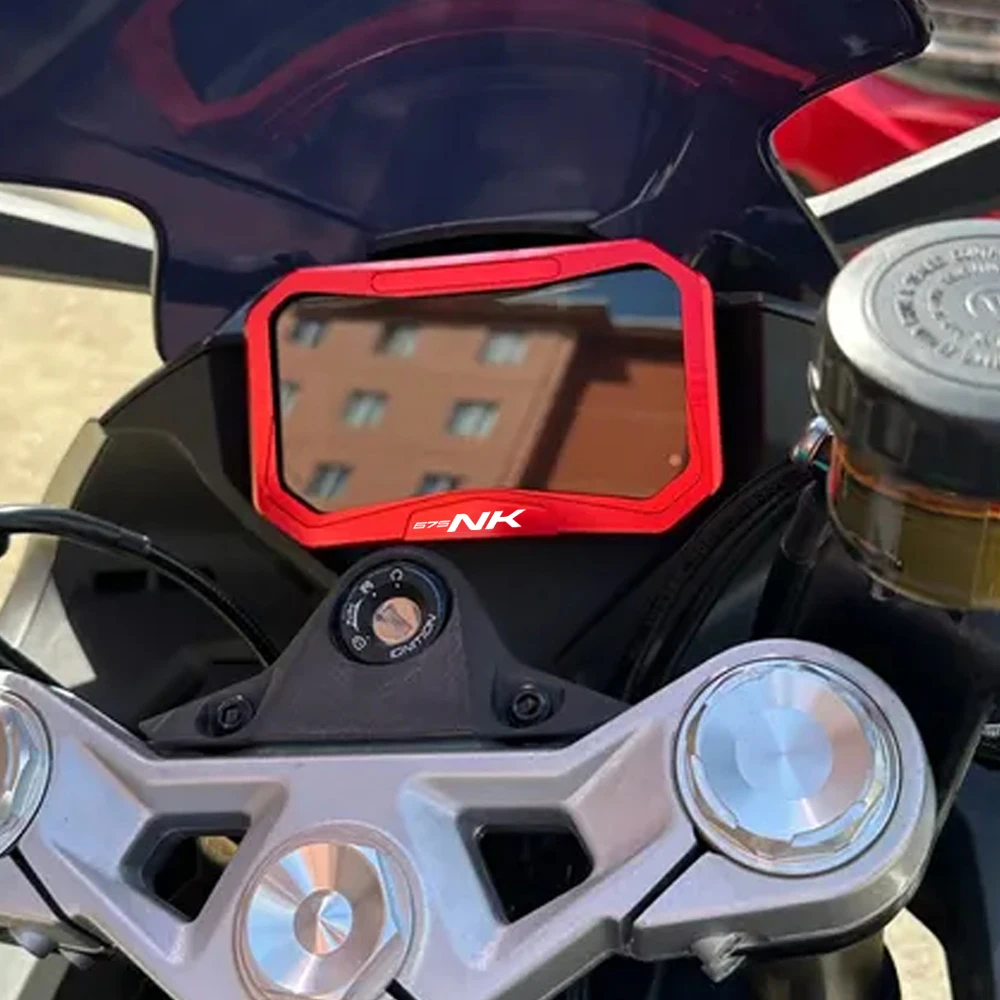 

For CFMOTO CF MOTO 675NK 650 NK Nk650 2024 2025 2026 Motorcycle Accessories TFT Anti Theft Screen Protector Meter Frame Cover