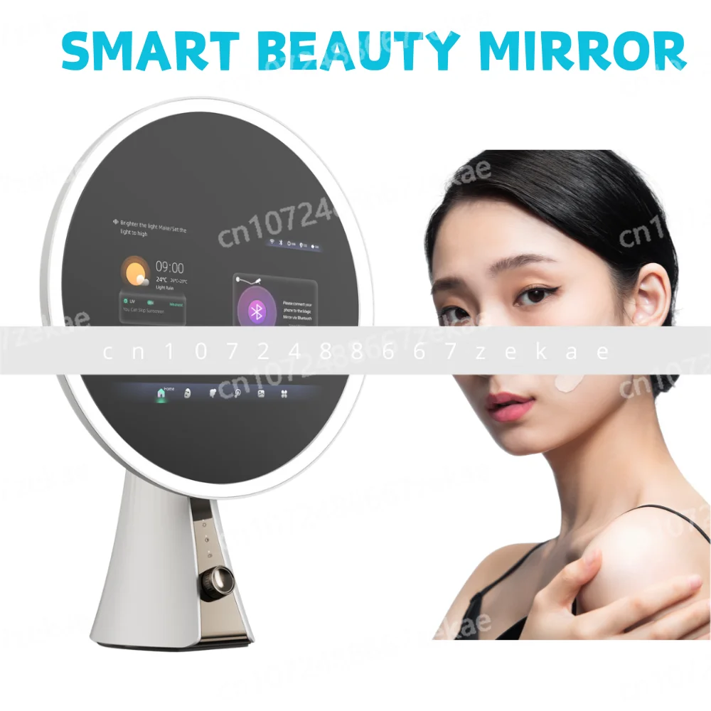 

5X Magnetic Magnifying Mirror Smart Touch Screen Beauty Mirror LED Adjustable Lighting
