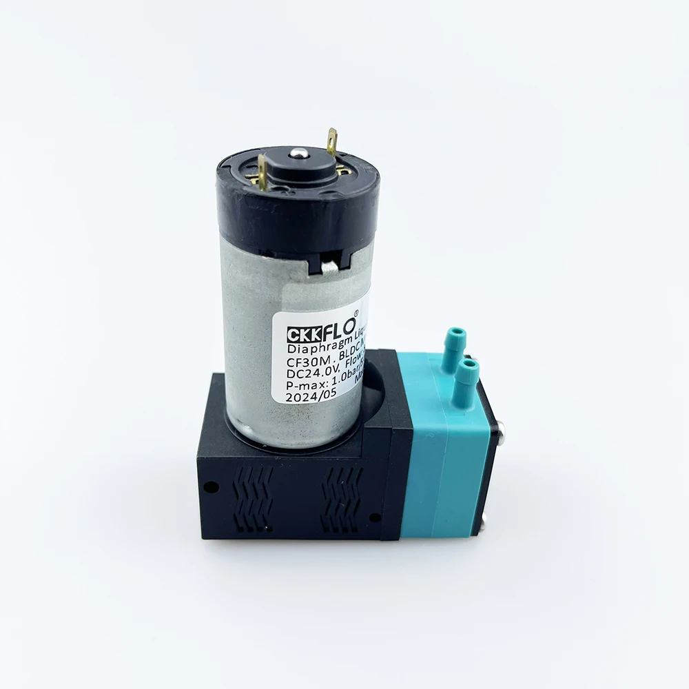 CKKFLO工場カスタムCF30M電動ダイヤフラムポンプ高圧300ml空気液体混合ポンプ（水用、OEM、散水用）