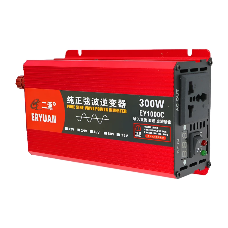 

DB Pure Sine Wave DC-AC Inverter 1300W 1400W 1500W 12V 24V 48V 60V 72V to 110V / 220V Surge Car RV Camping Emergency UPS C