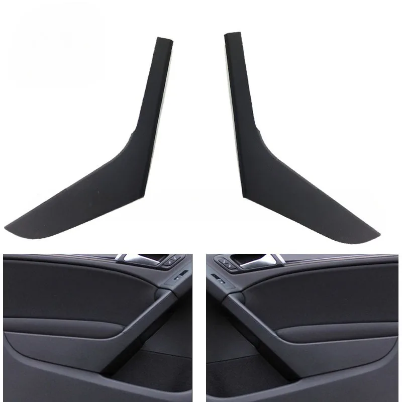 Car Interior Door Black Left Right Handle Cover Trim for VW Golf 6 MK6 2009 2010 2011 2012 2013 5K4868039A 5K4868040A